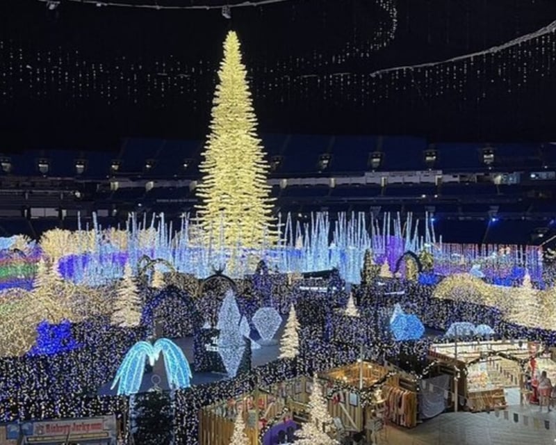 Christmas Lights Golf Cart Tour in St. Petersburg