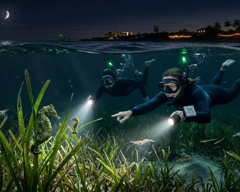 Night Shelling & Snorkeling Tour in Sarasota