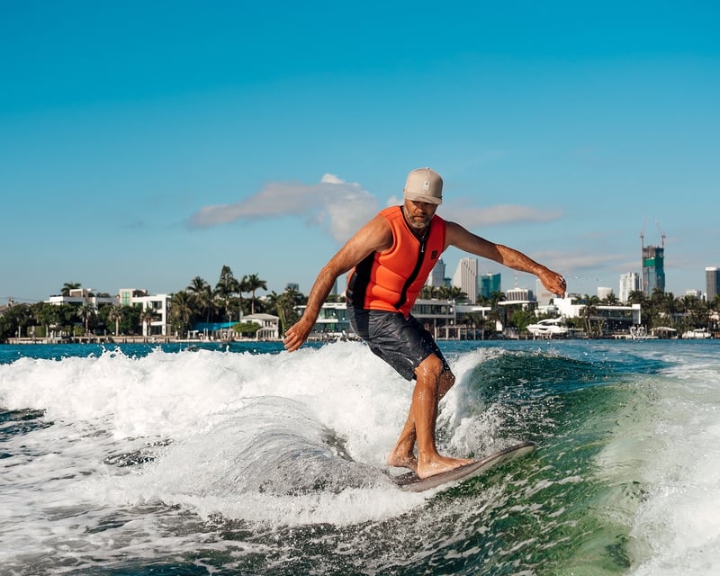Small-Group Wakesurfing with Coaching in Miami