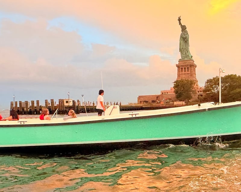 Statue of Liberty Sunset Cruise from Jersey City