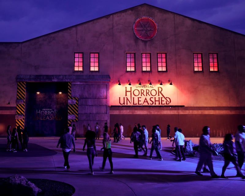 Universal Horror Unleashed Haunted Houses in Las Vegas