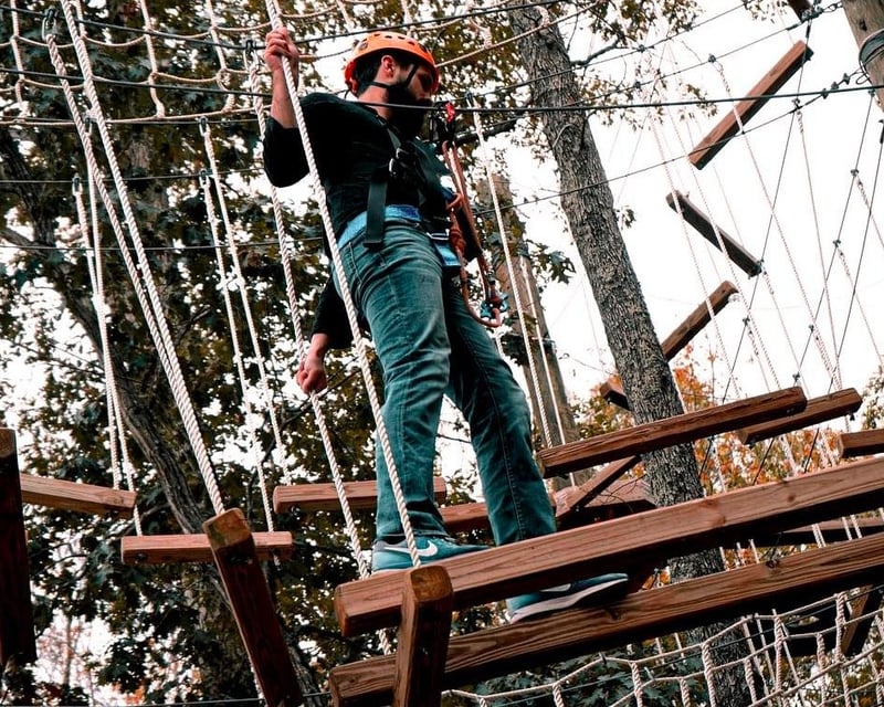 Durham 1-Hour Forest Canopy Ropes Course