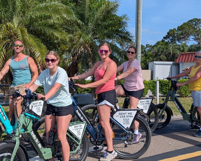 Dunedin & Honeymoon Island State Park E-Bike Tour