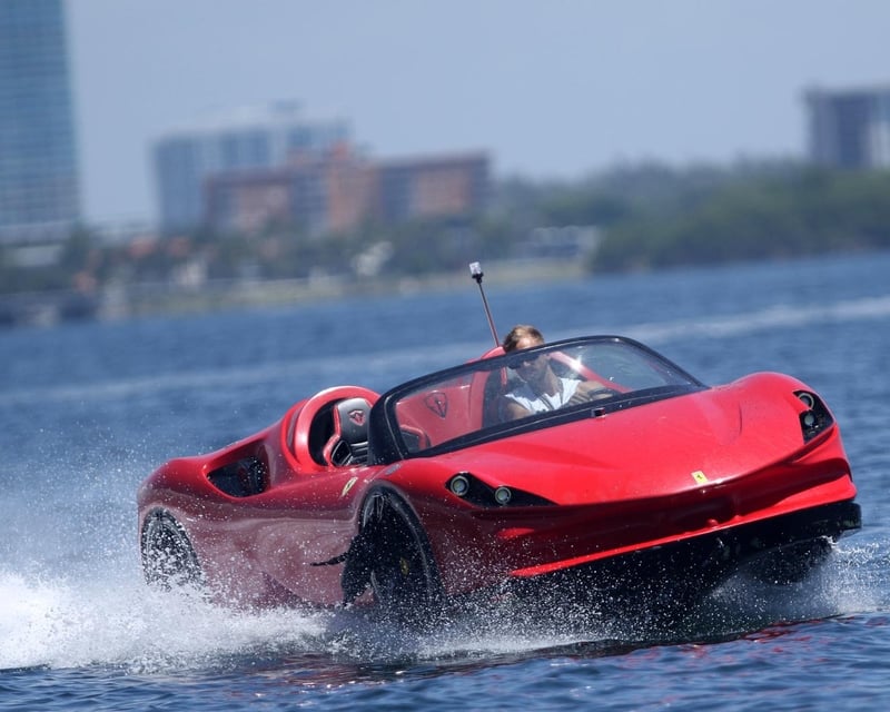 Jet Car Ride Along the Miami Waterfront
