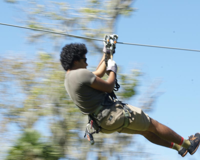 Full Treetop Zip Line & Ropes Course Combo in Daytona Beach