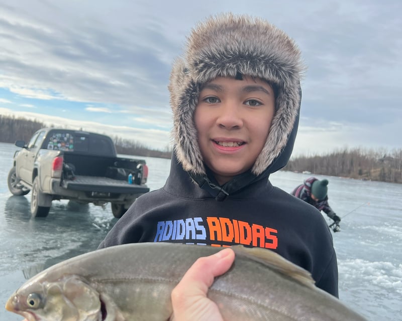 4-Hour Guided Lake Trout Ice Fishing in Wasilla