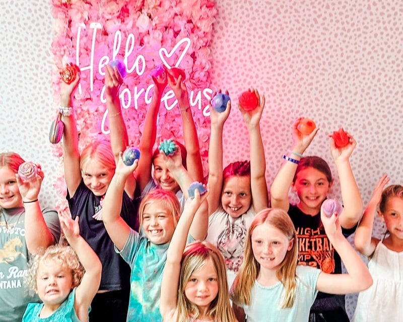 Bath Bomb & Soap Making Birthday Party in Perrysburg