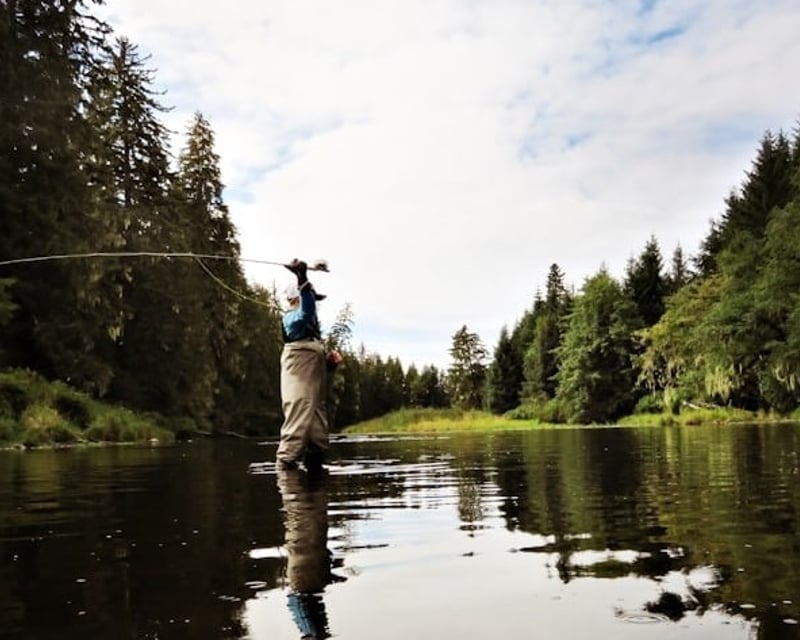 Kenai River Drift Boat Salmon & Trout Fishing
