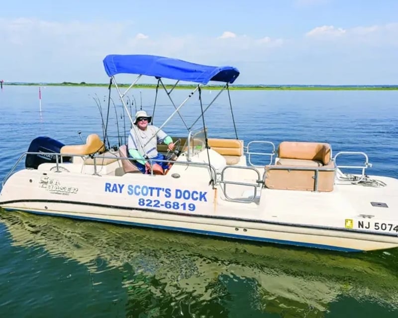 Private Back Bay Fishing & Crabbing Charter in Margate City