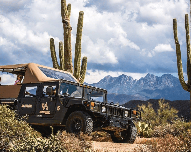 Explore Arizona on an Advanced H1 Hummer Tour