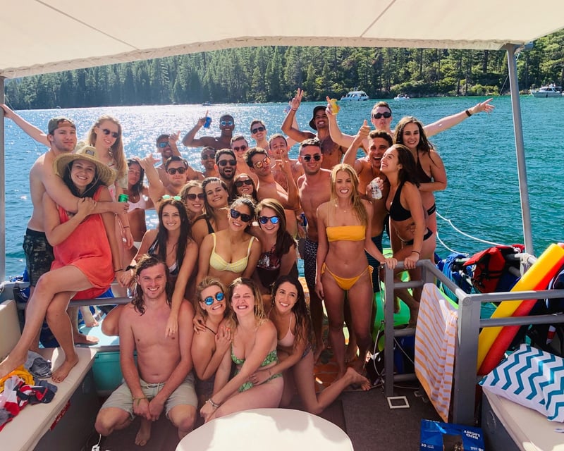 Private 40' Party Boat Charter on Lake Tahoe