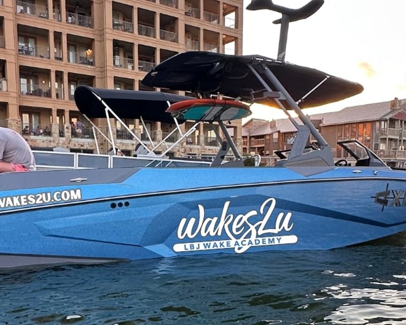 Private Wakesurf & Wakeboard Boat Charter on Lake LBJ