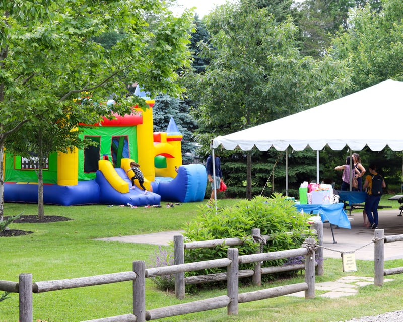 Private Farm Party with Bounce House in Sharon, MA