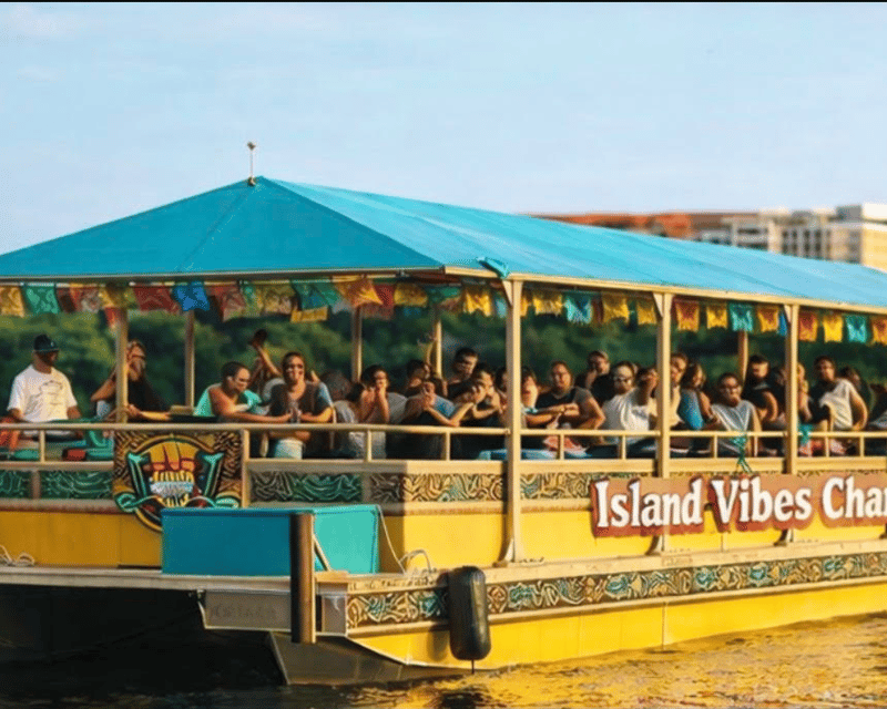 Private Tiki Bar Party Boat Charter in Mooresville