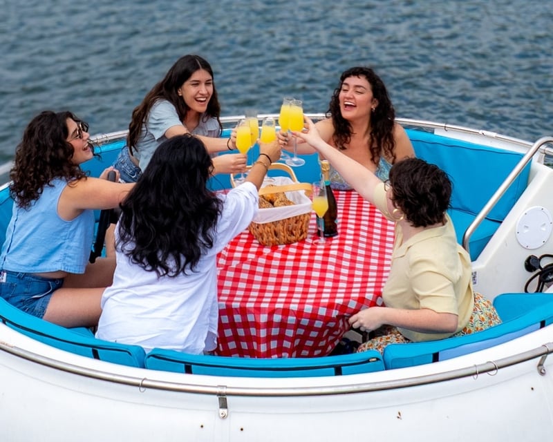 Lake Austin Self-Captained Donut Boat Rental