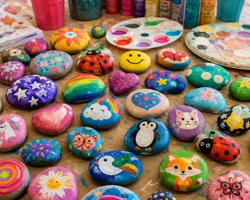 Rock Painting & Decorating Class in Arlington, TX