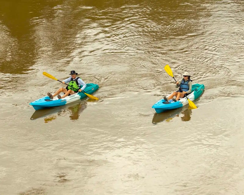 Self-Guided Kayak Float in Asheville