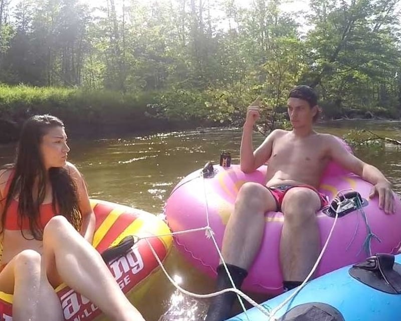 10-Mile River Float in Omer