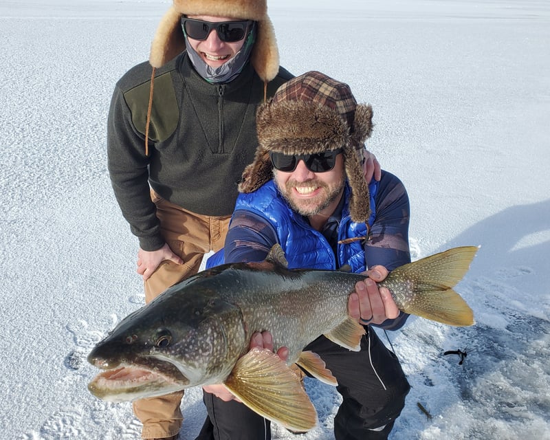 Private Ice Fishing Charter on Lake Granby