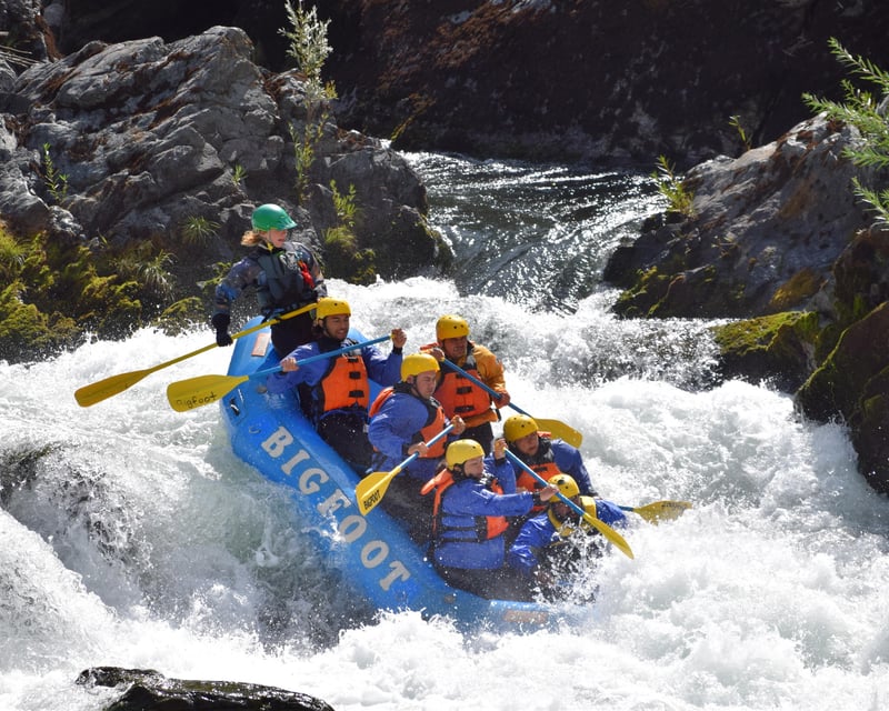 Guided Class III Rafting in Junction City