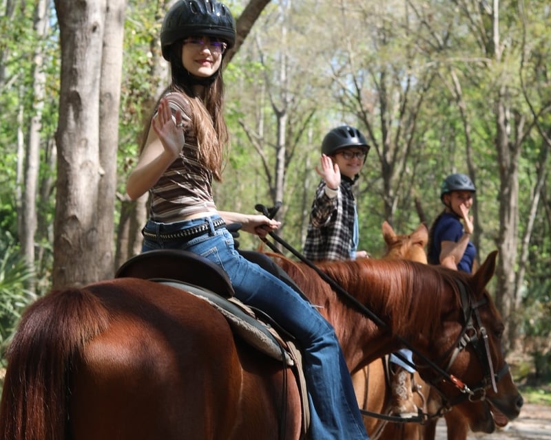 3-Mile Horseback Ride in Rock Springs Run State Reserve