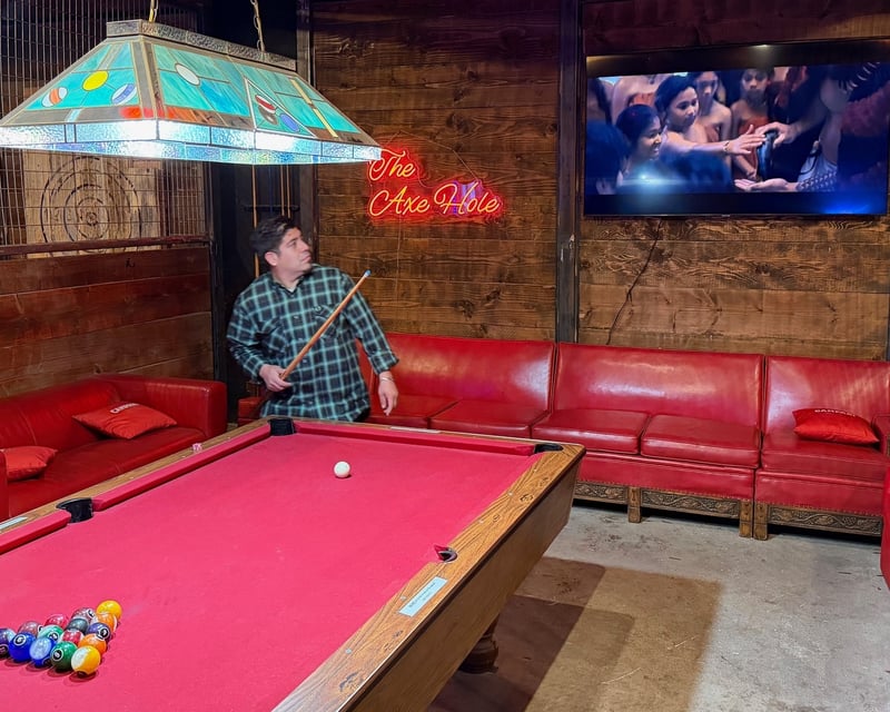 VIP Area Axe Throwing & Billiards in Sacramento