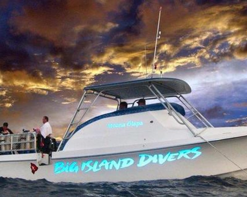 Twilight & Manta Ray 2-Tank Dive in Kailua-Kona