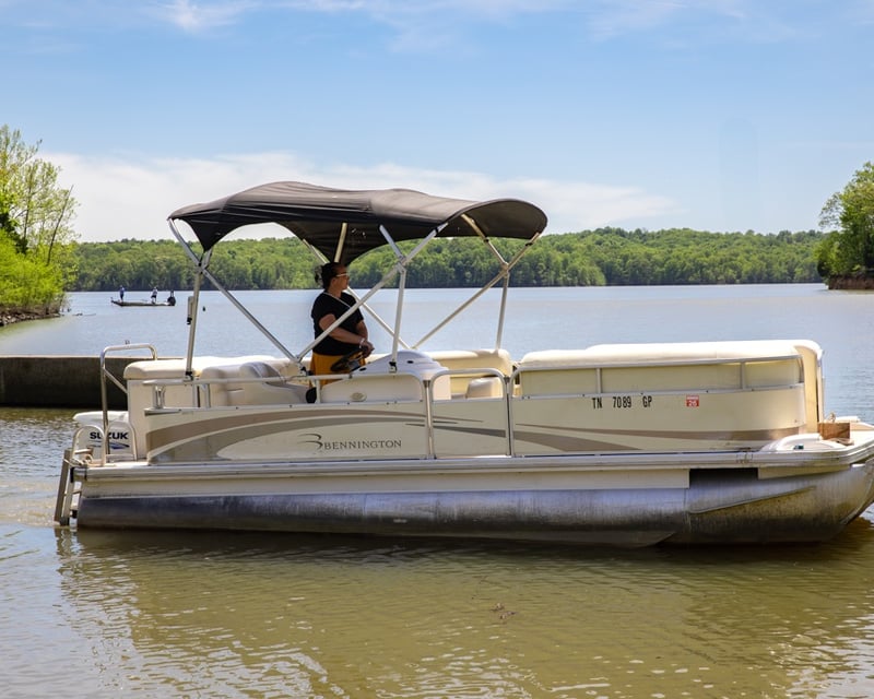 22' Tritoon Boat Rental in Murray, KY