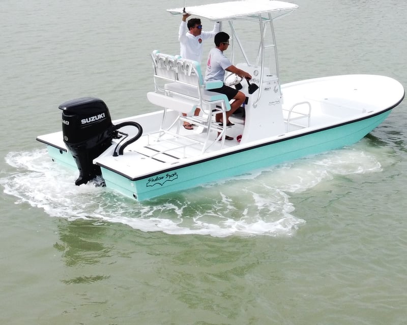 21' Shallow Sport Flats Boat Rental in Port Isabel