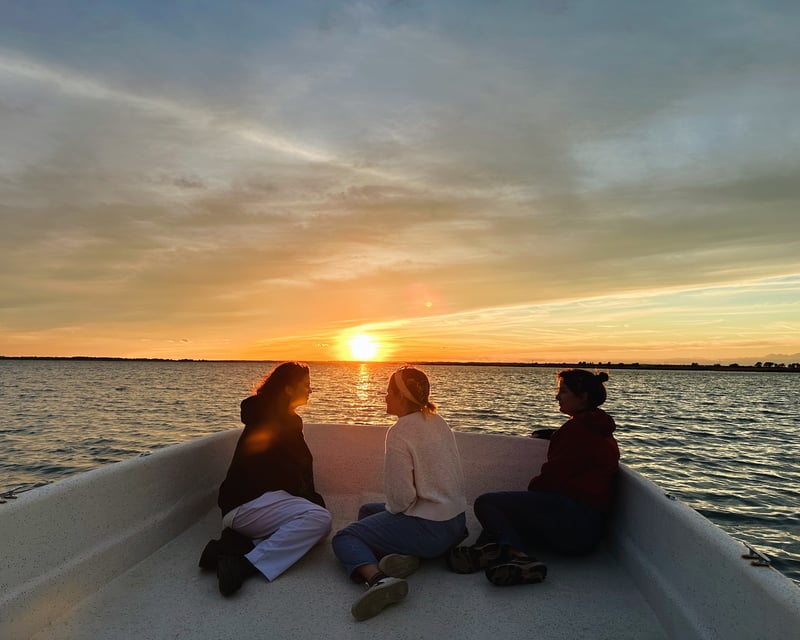 Sunset Boat Cruise in Chincoteague Island