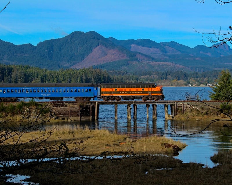 Fall Train Ride Along the Tillamook Coast