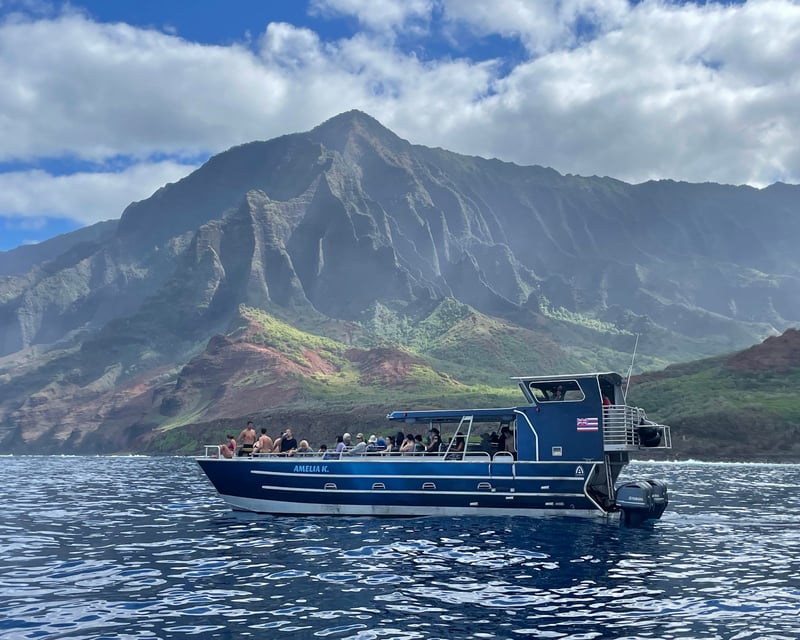 Nā Pali Coast Snorkel Cruise From Port Allen