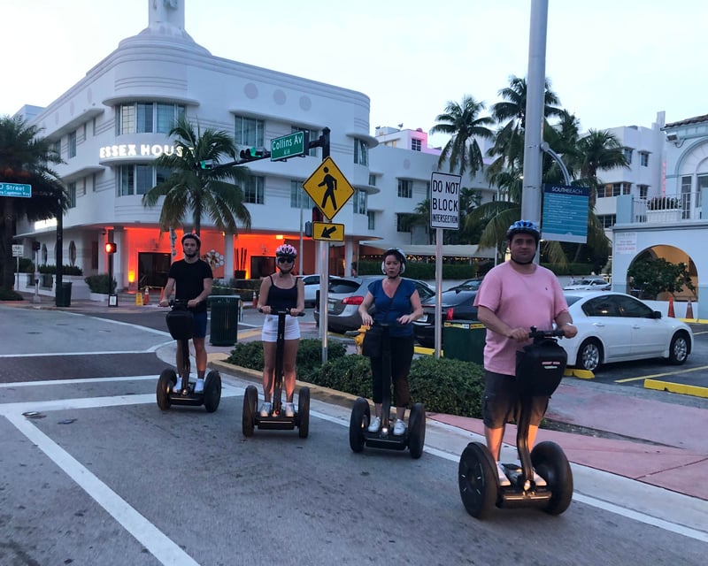 South Beach Night Segway Tour Along Ocean Drive