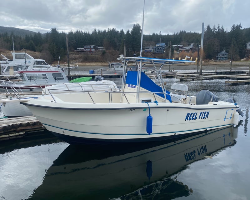 Self-Guided 23' Sea Pro Boat Rental in Juneau