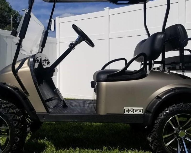 Electric Street-Legal Golf Cart Rental on Anna Maria Island
