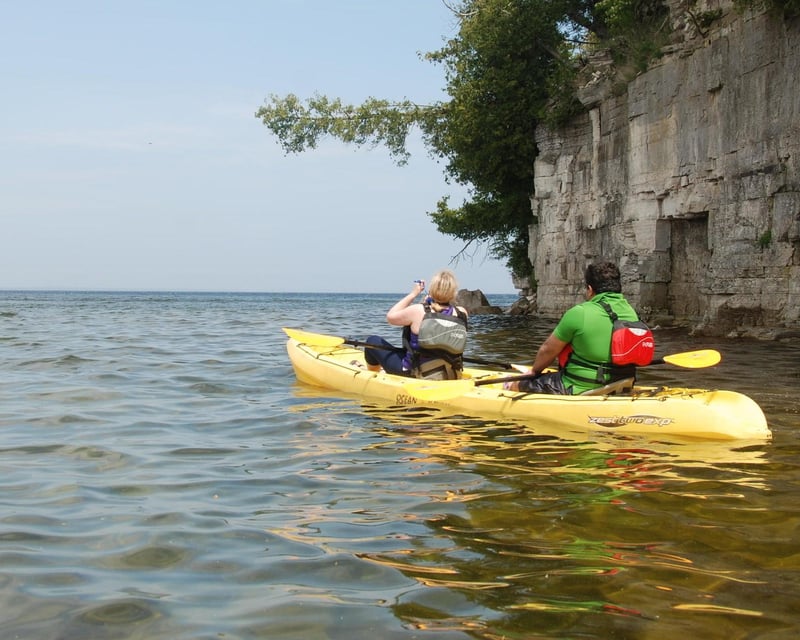 Kayak Shipwreck Tour In Door County