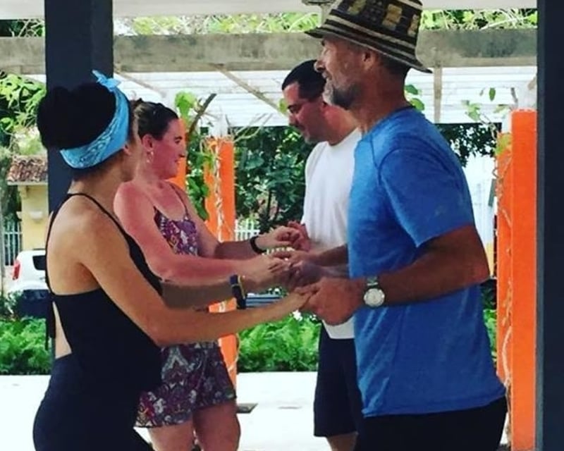 Salsa Dance Class with Champion Dancers in San Juan