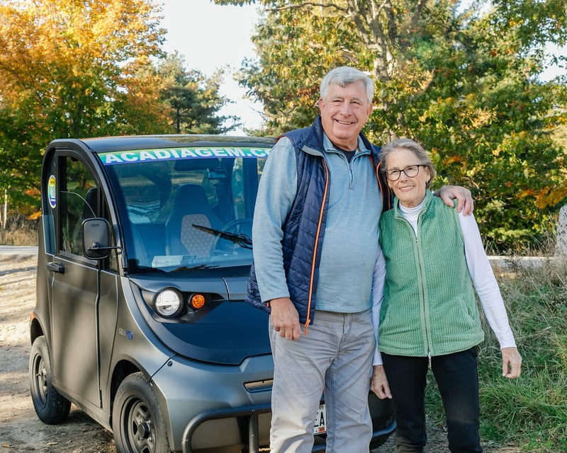 2-Seat Electric Car Rental in Bar Harbor & Acadia