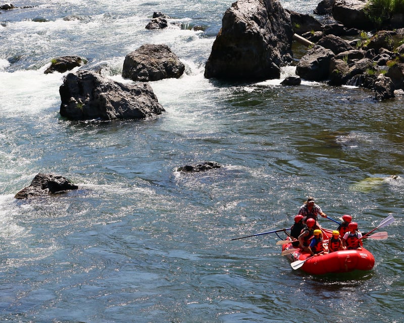 Full-Day Beginner Class II Rafting on the Trinity River