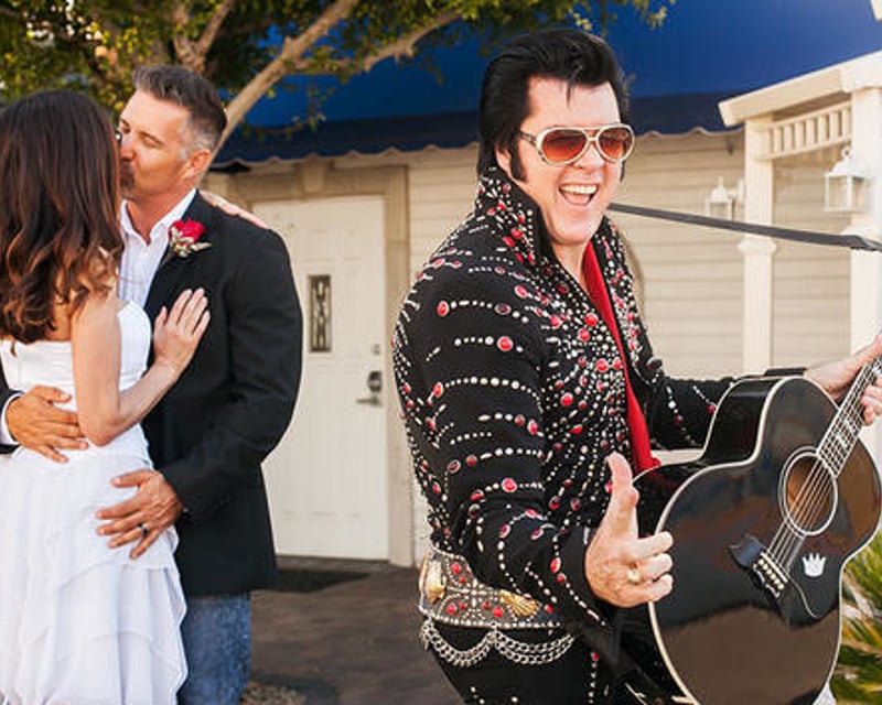 Las Vegas Elvis Wedding Ceremony