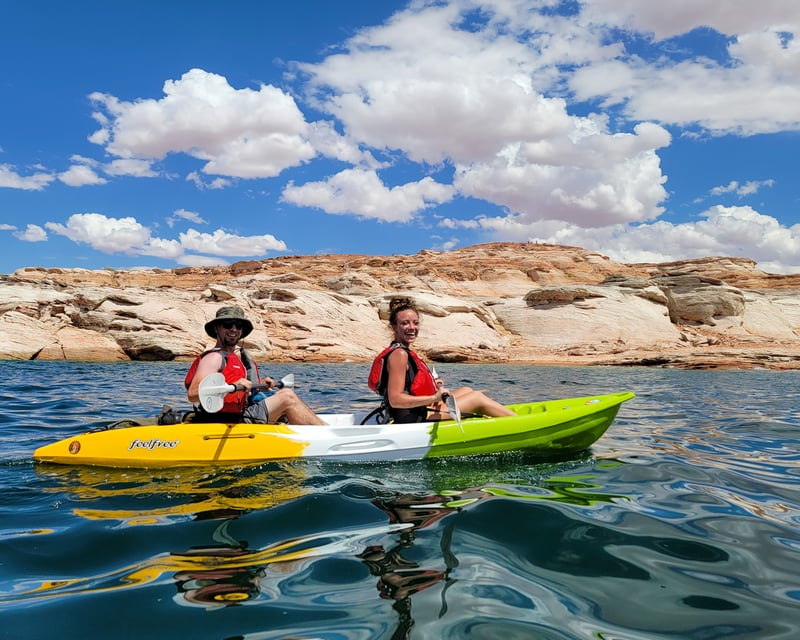 Lake Powell Kayak Tour to The Island with Hike & Swim