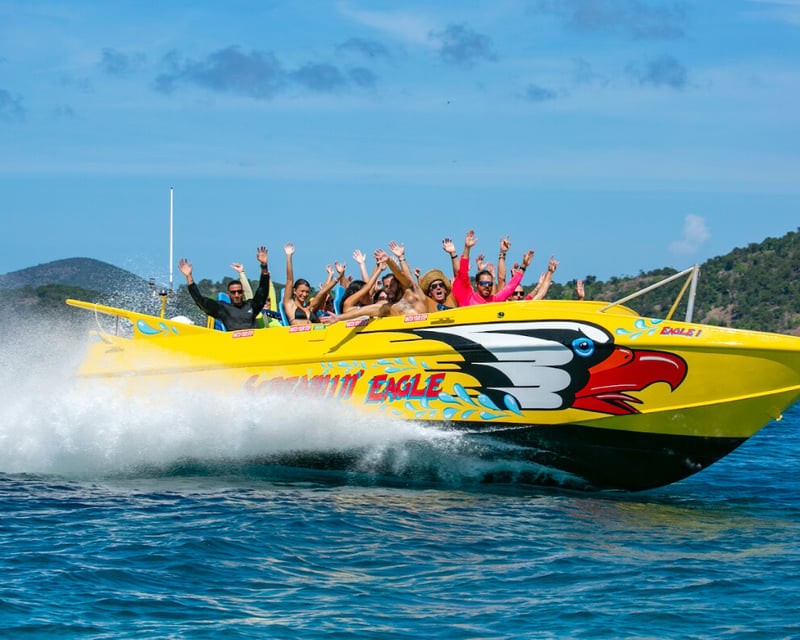 High-Speed Jet Boat Tour from Havensight, St. Thomas