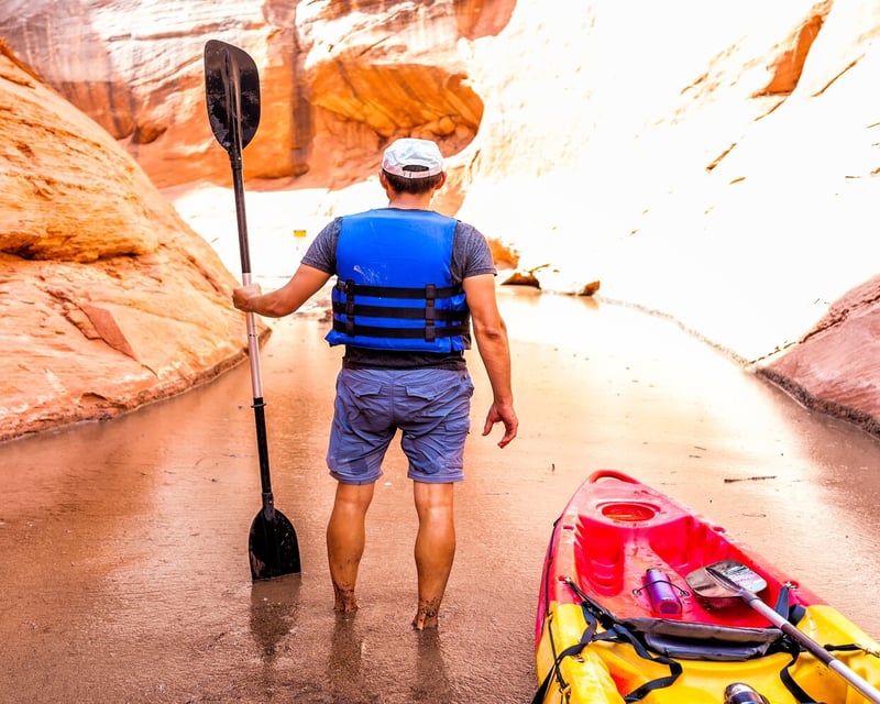 Lake Powell Kayak Rental to Water Antelope Canyon
