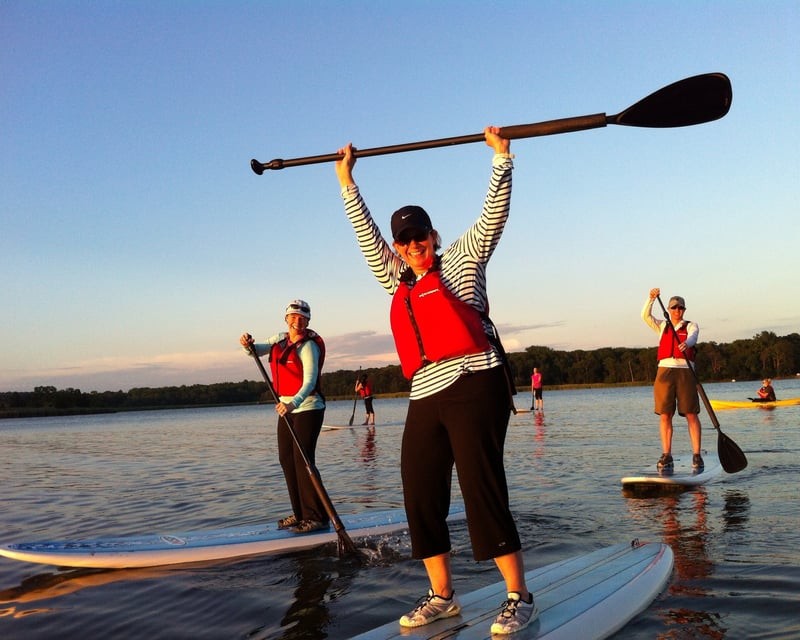 Beginner Stand Up Paddleboard Lesson in Joppatowne