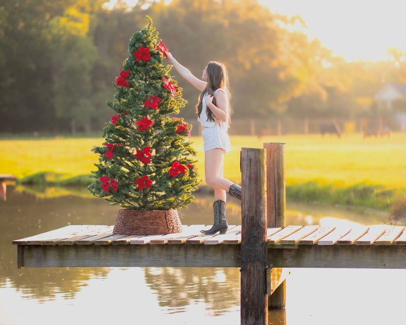Christmas Photography Session in Tomball
