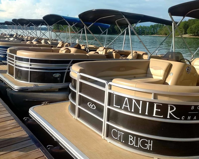 Lake Lanier Captained Deck Boat Charter