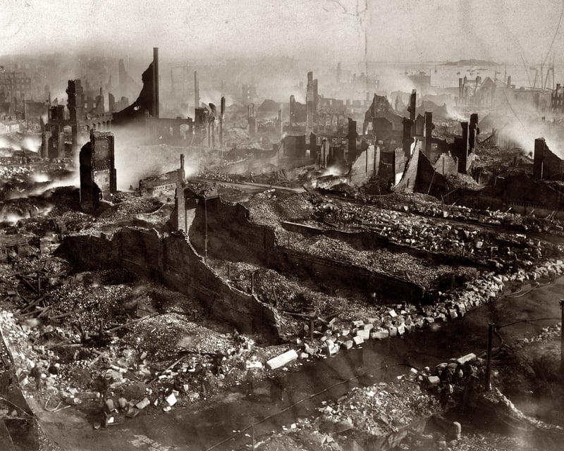 Boston Great Fire of 1872 Walking Tour