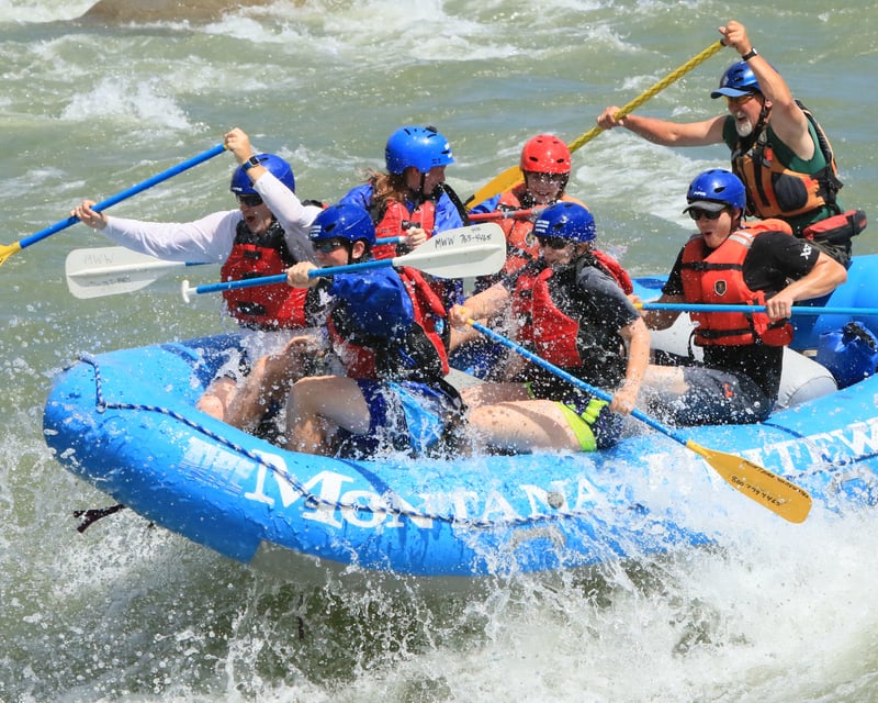 Private Yellowstone River Whitewater Rafting Trip