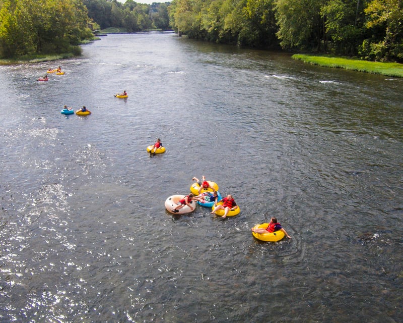 Float a 1.5-Mile River Tubing Trip in Buchanan