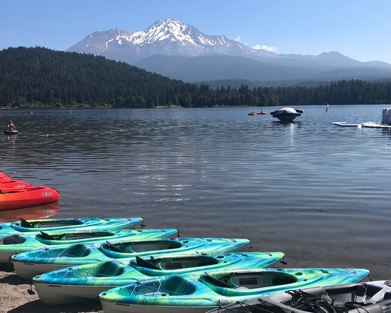 Mt. Shasta City Single Kayak Rental